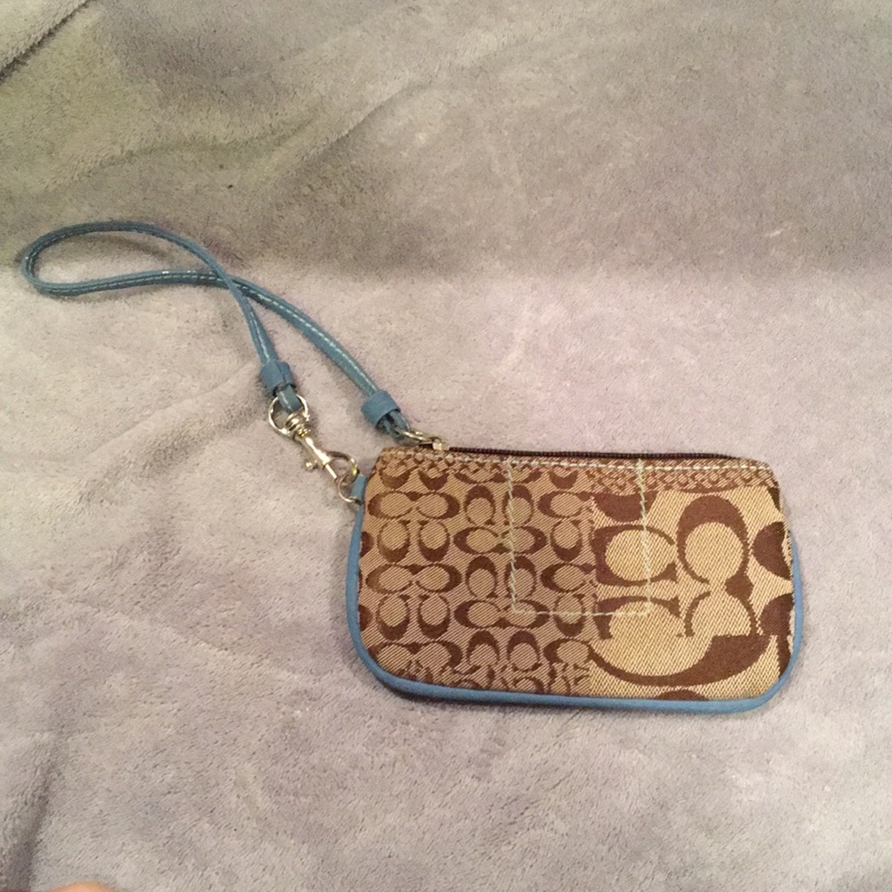 Coach wristlet